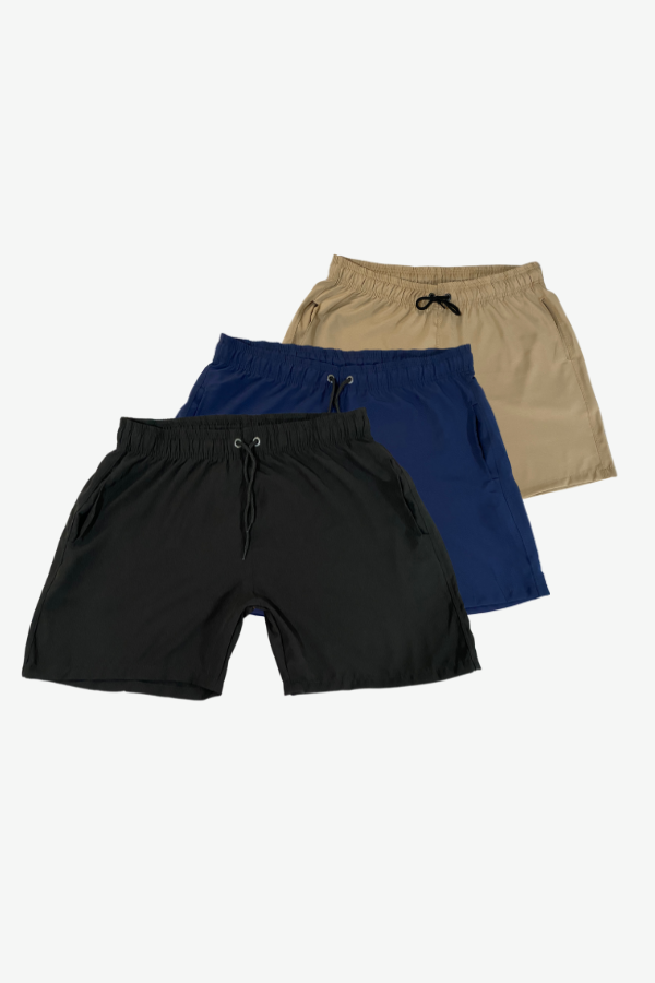 Kit de 3 Bermudas Elastic