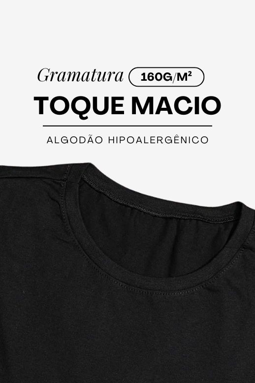 Kit de 5 Camisetas · Ultra Confort