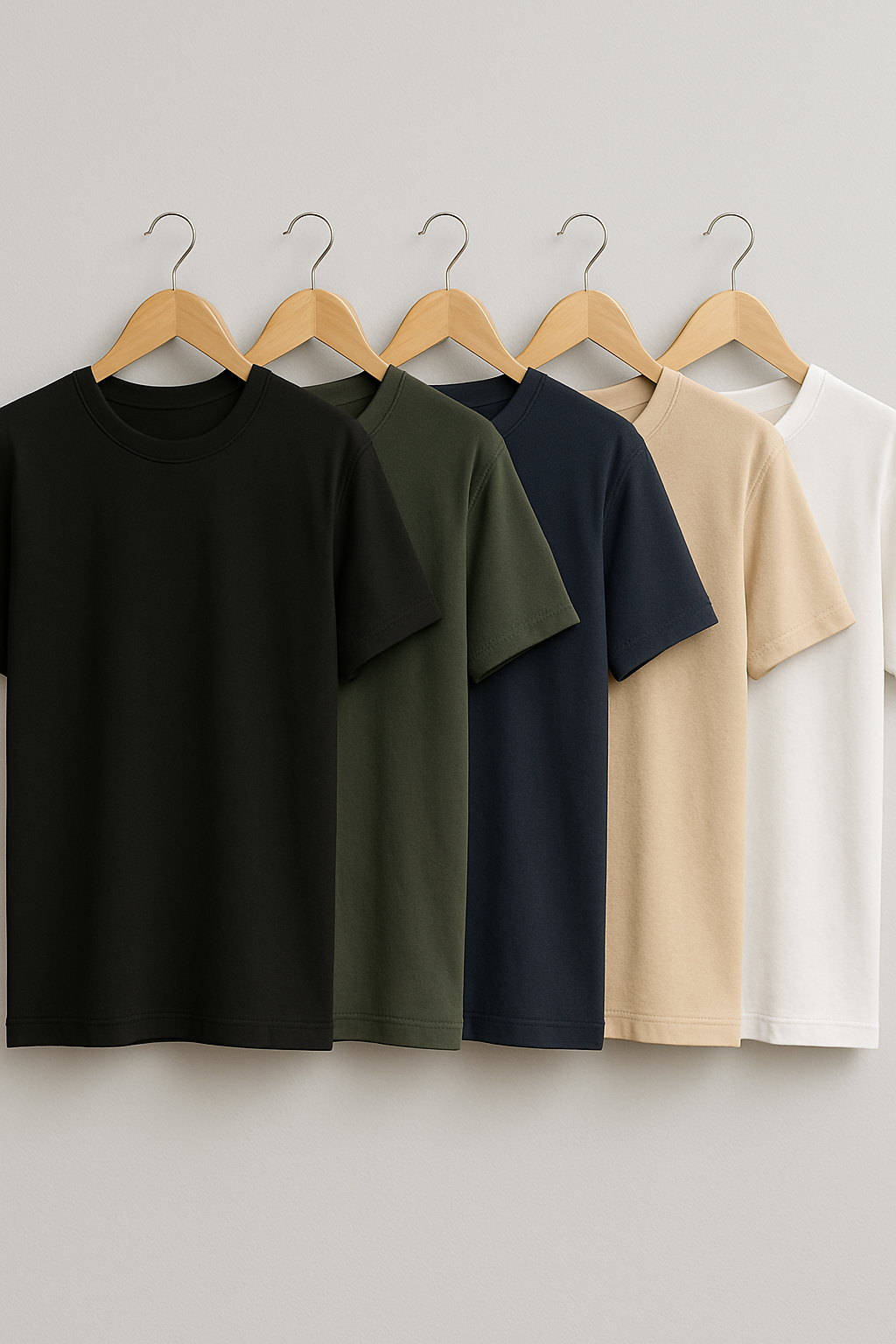 Kit de 5 Camisetas · Ultra Confort