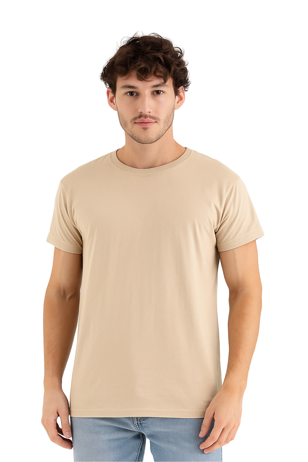 Camisetas · Ultra Confort Bege
