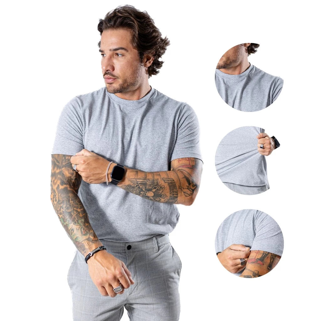 Camisetas Elastic Tech Cotton · Cores